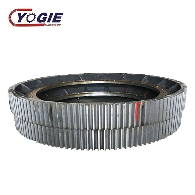 forged cast steel straight tooth large diameter ring gears