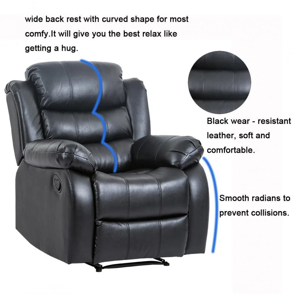 New Living Room Sectional Reclining Sofa Love Seat Sofa Fancy Recliner Sofa