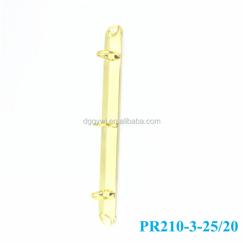new product gold color 3 ring binder mechanism in school