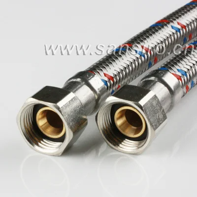 water inlet hose connectors for faucet, toilet and water heater