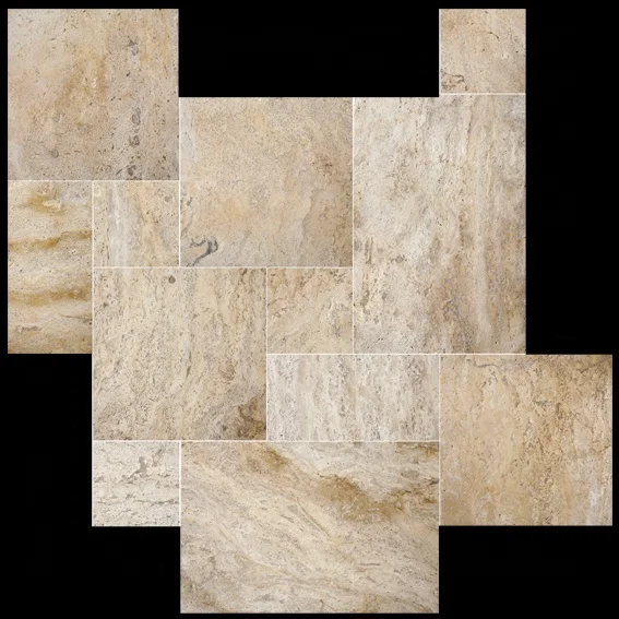 
China Supplier natural white Marble Travertine Paver, Travertine 