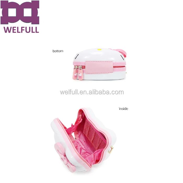 Fashion hello kitty handbag travel tote cosmetic bag