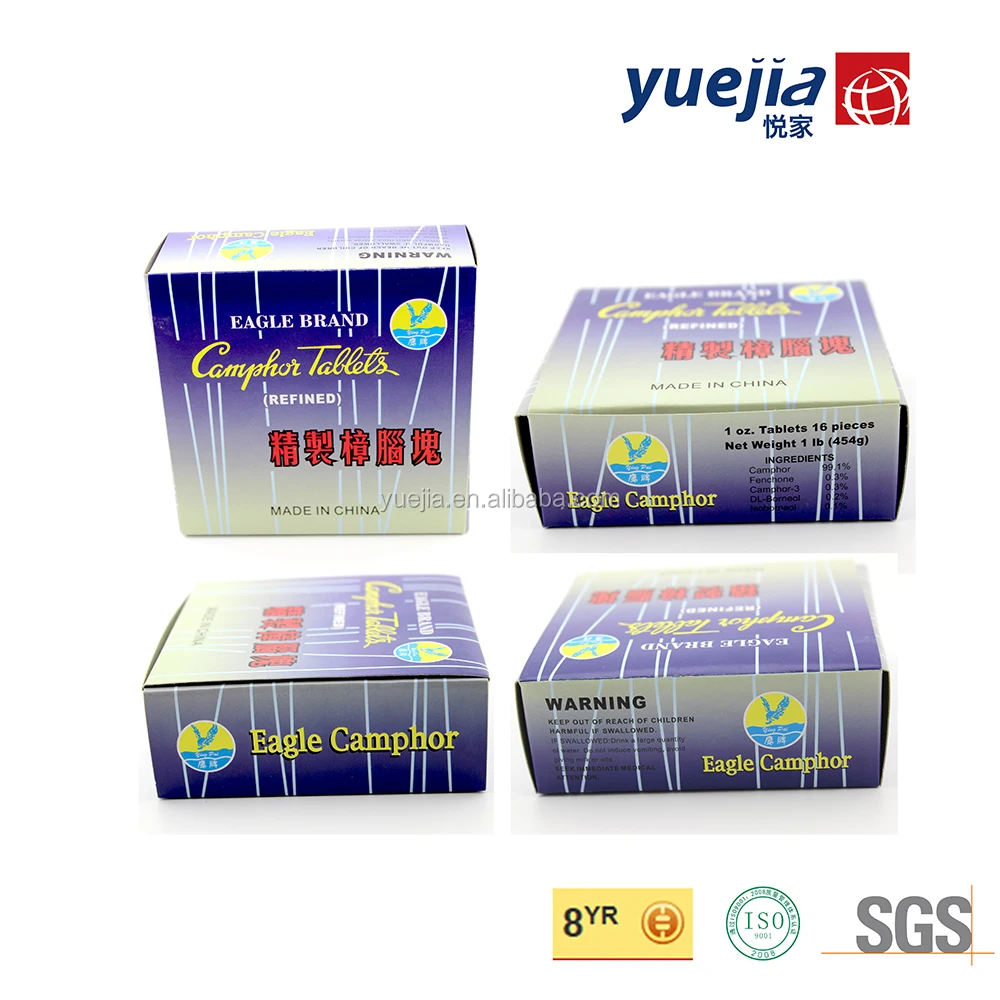 Eagle Brand 1/4OZ 96% чистый камфорный планшет/блоки