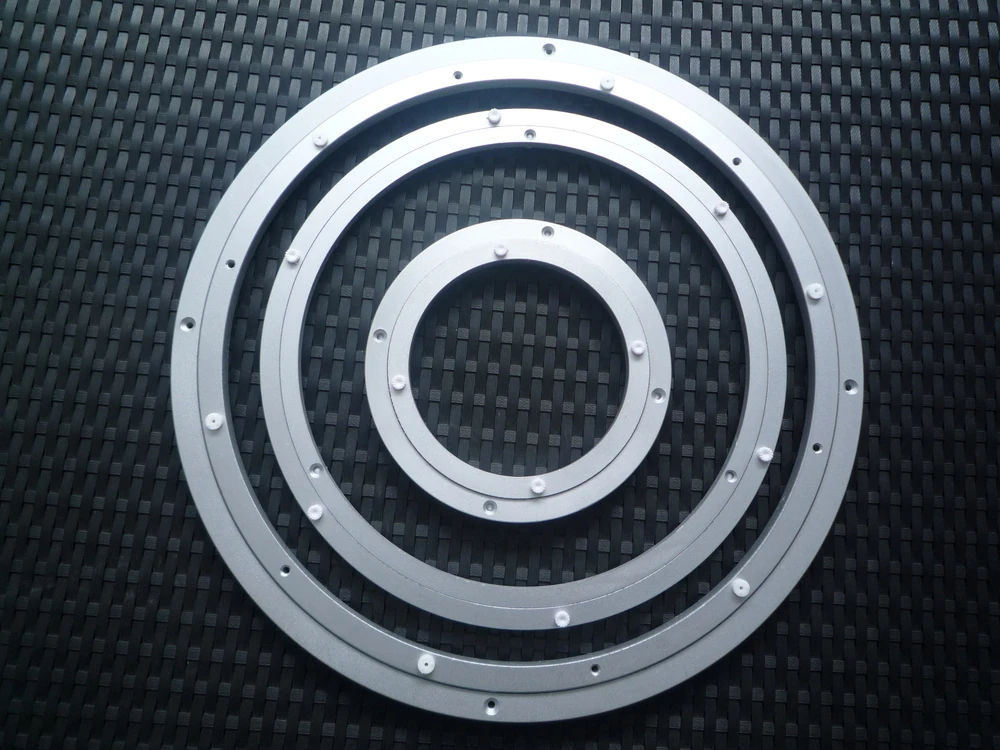 12 дюймов алюминиевый 360-градусный поворот вокруг поворотного стола подшипник