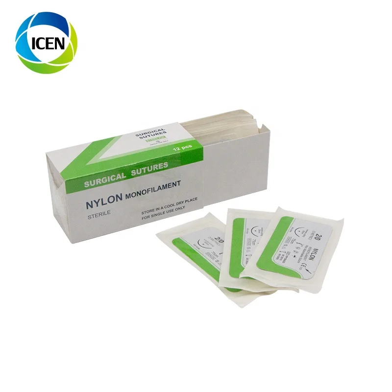 
Medical Sterile PDO PGA Chromic Catgut Nylon Silk Absorbable Surgical Suture Usp Sizes 