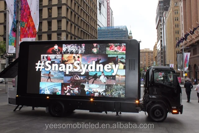 Отличные рекламные решения, цифровые светодиодные грузовики, продажа с завода