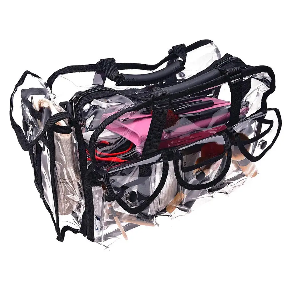 Clear Transparent PVC Multi-pockets School Backpack Outdoor Backpack