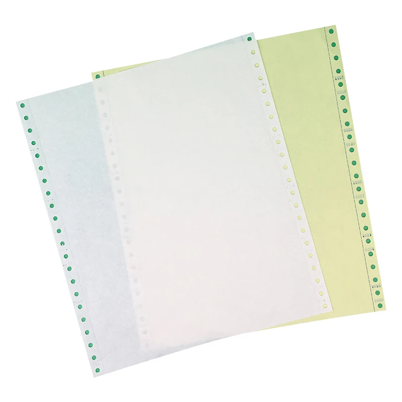 
9.5*11 inch size carbonless copy paper 5 ply 