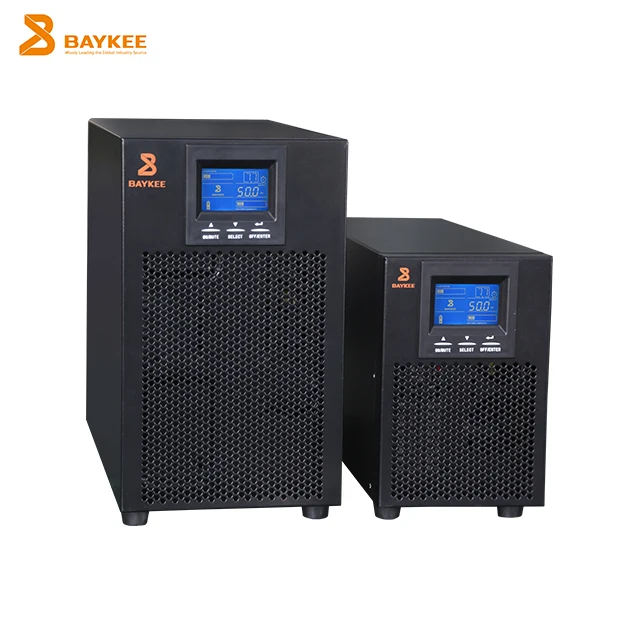 Online 19 inch RackMount Ups sine wave router ups 1kva 2kva 3kva uninterruptible power supply for computer