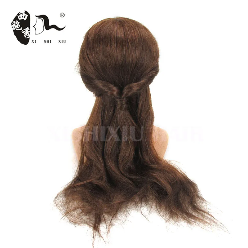 Wholesale Price Hairdressing Training High Quality 100% Human Hair Mannequin Head For Hairdresser training