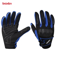boodun Cheap Good Quality Anti Slip Windproof Cycling Riding Motorcycle Sport Bike Gloves