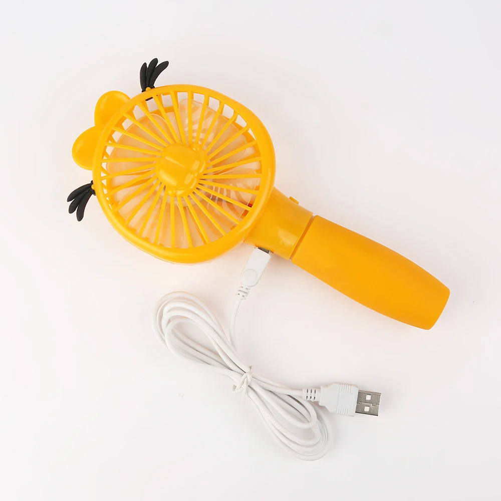 Hand held portable mini fan rechargeable USB Fan in summer