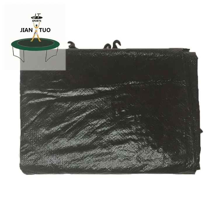 JianTuo Sports 6FT-16FT Black Colour Trampoline Weather Protection Rain Cover For Round Trampoline Frame