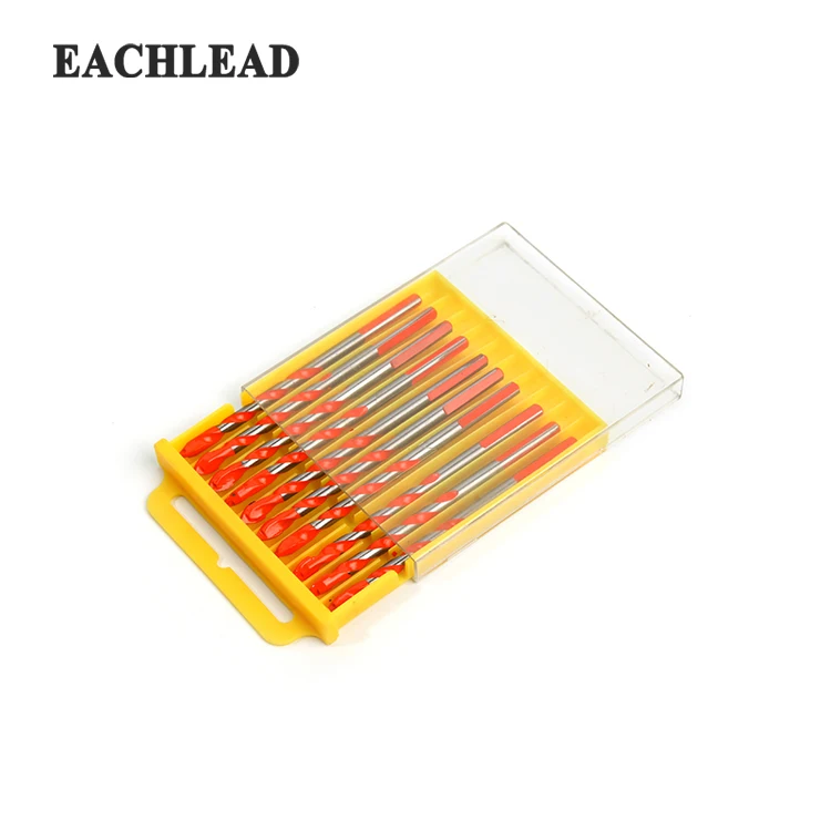 
High quality Glass Drill Bit triangle shank tile /glass /ceramic drill hole 