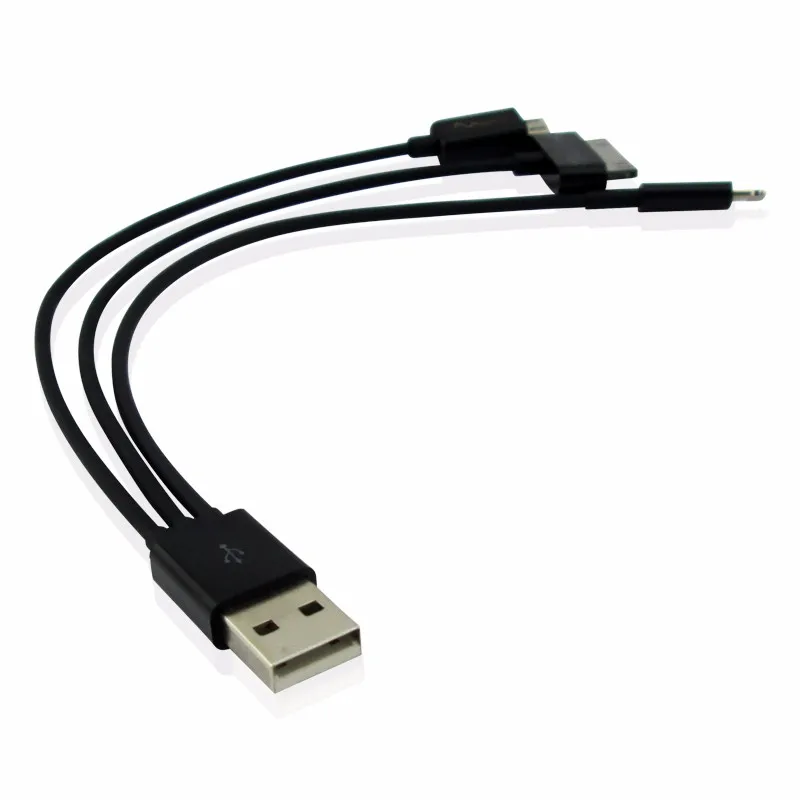 Оптовая продажа USB кабель Шэньчжэнь 3 в 1 Все одном для передачи данных