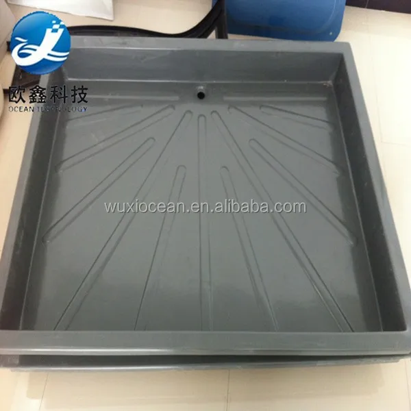 Толстый квадратный термоформированный большой пластиковый лоток