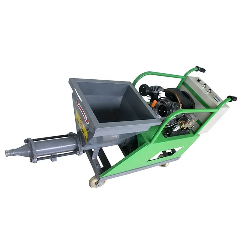 factory mini mortar cement  plastering spray sprayer machine