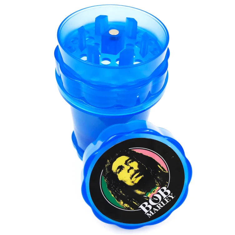 
Hot selling 60mm 4 Parts Custom Plastic Herb Tobacco Grinder 