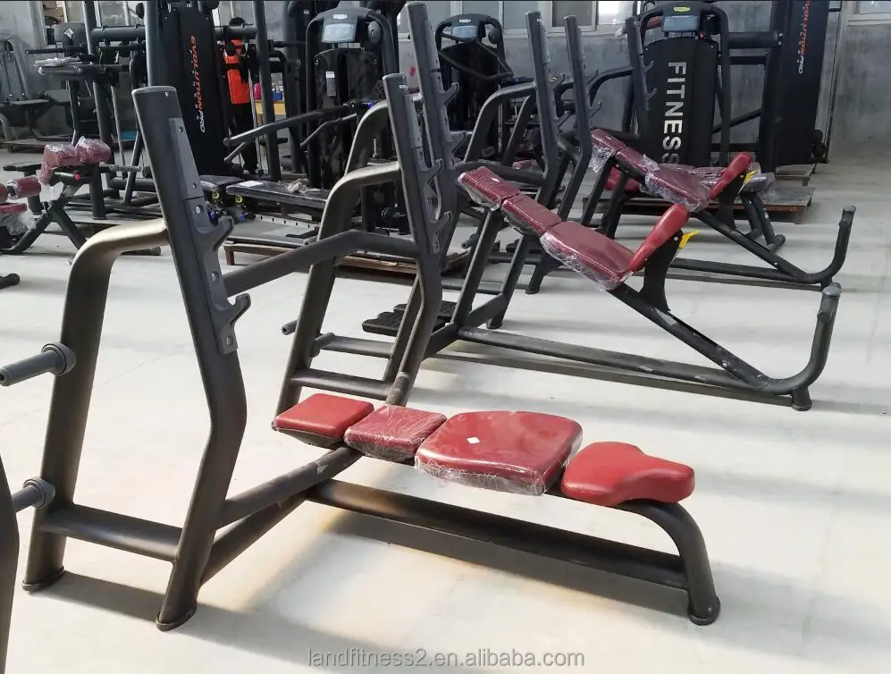 land fitness china commercial bodybuilding horizontal bench press