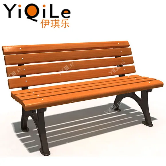 High quality outdoor weight bench best price metal bench legs fashionable garden bench wood for supplier