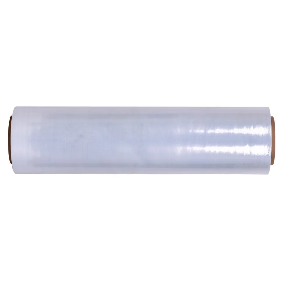 Hot Sale 23 micron strech film 300 M  for pallet shrink wrap