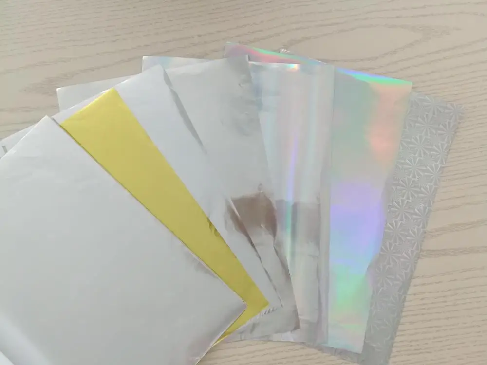 
Factory Price Colorful Holographic Metallized Paper for Gift packing 