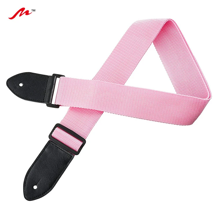 
Wholesale Plain Poly Pro Material Guitar Strap for sale 
