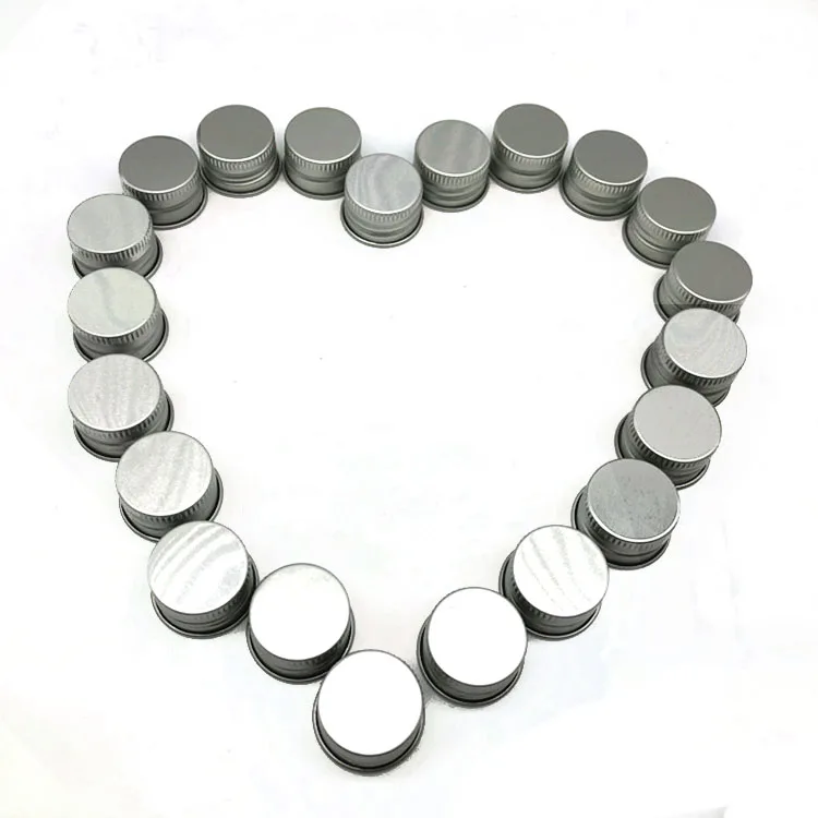 China Manufacturers 18/20/24/410 Metal Water Screw Aluminum Bottle Caps