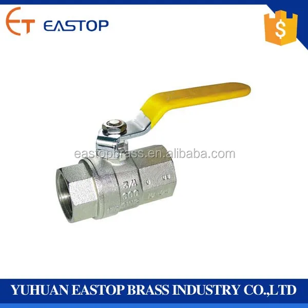 Шаровой кран Pn40 Dn8 с длинной ручкой из латуни с ручным управлением