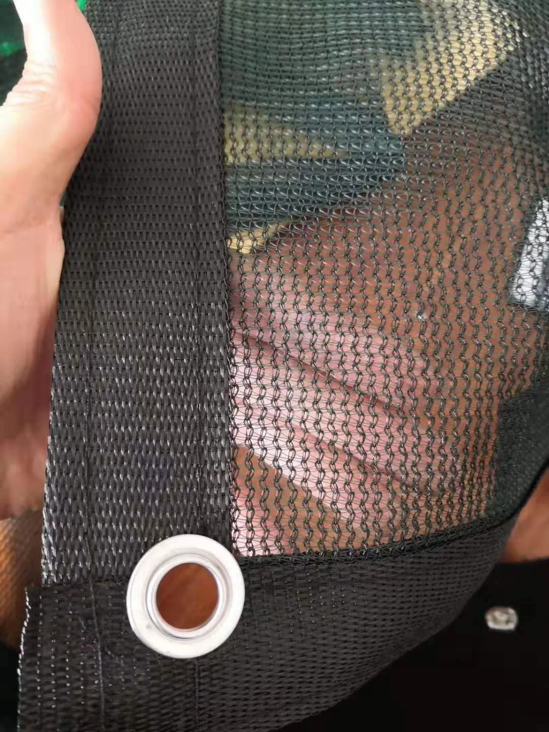 HDPE 80g/gsm -300g/кв. М бежевая зеленая Солнцезащитная сетчатая затеняющая ткань