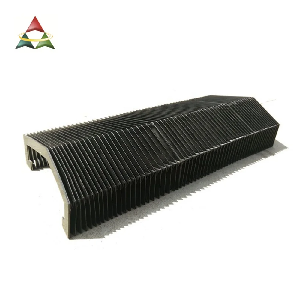 Flexible Nylon CNC Linear Guide Rail Accordion Bellows Cover