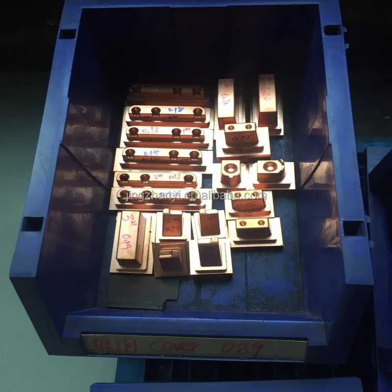 Factory price direct selling hardware accessories, Aluminum oxide copper electrode cap, Brass electrodes