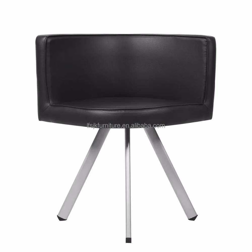 
Dining Table and 4 Chairs Set Round black Tempered Glass Space Saving Dining Room Sets 