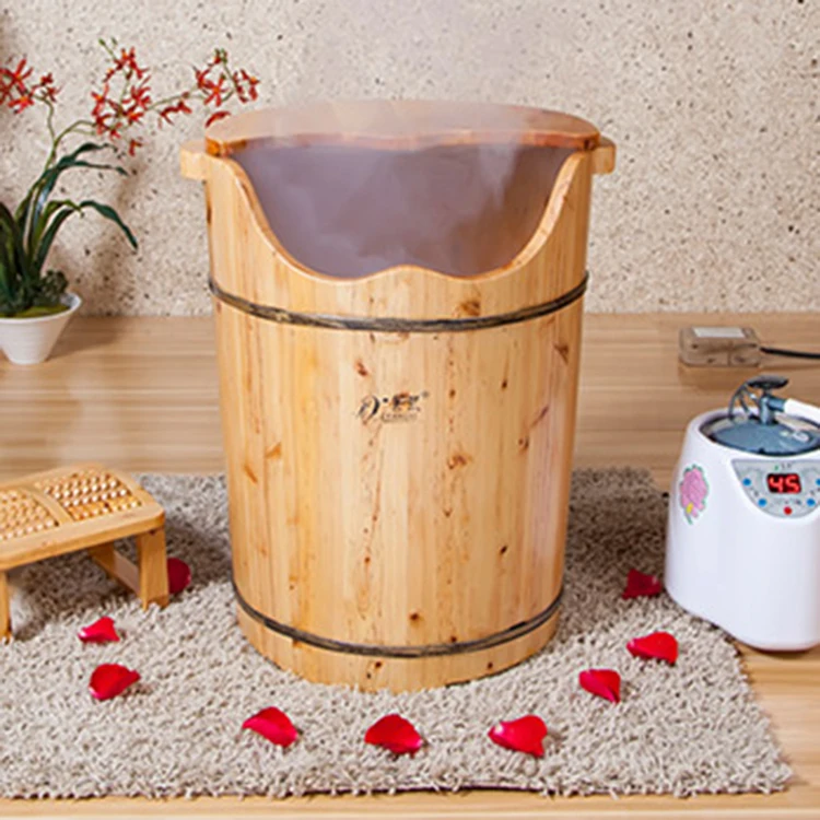 Steam barrel foot sauna spa footbath tub