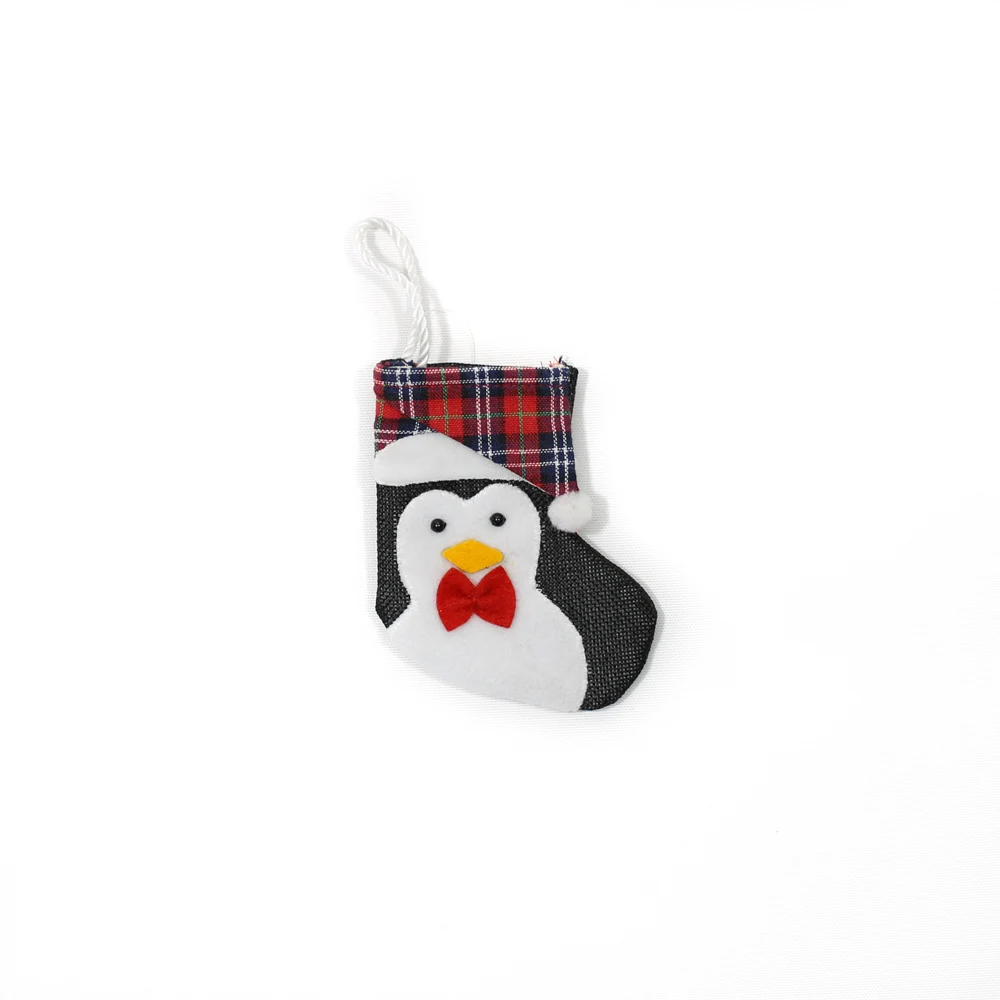 Small Socks Decorative Hanging Christmas Tree Ornament