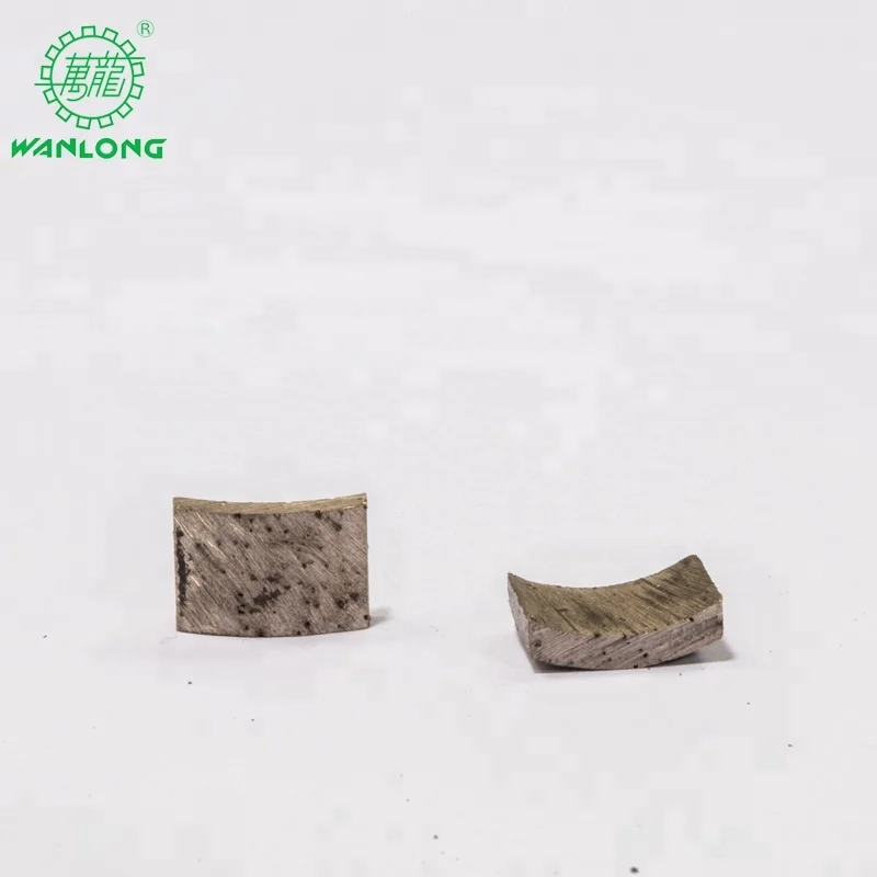 Wanlong core bit diamond segment for granite marble drilling