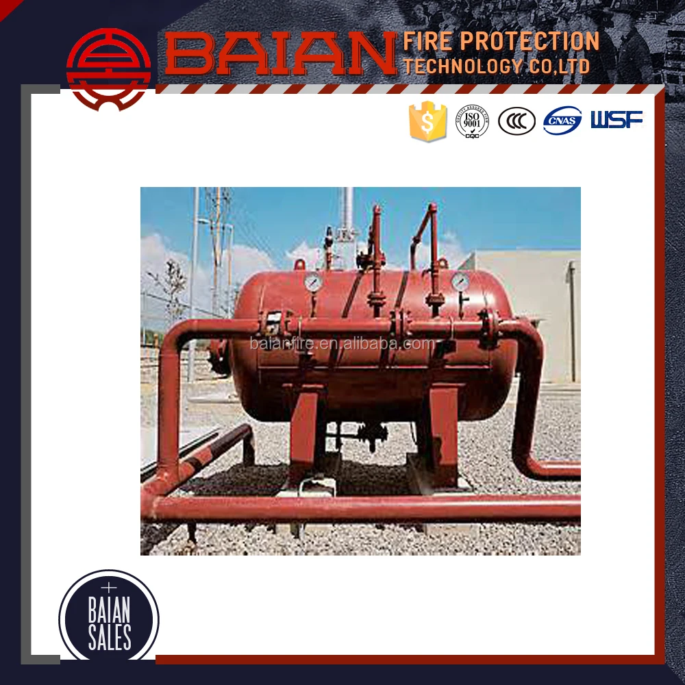 500 gallon Foam Water Bladder Tank for Fire System