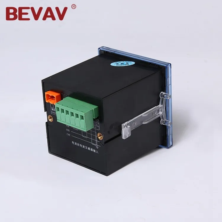 BEVAV A+ quality three-Phase ampere meter ,with led display