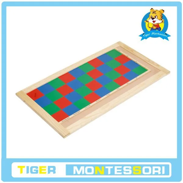 
Tiger Montessori Materials: C313 Checker Board Other Educational Toys 