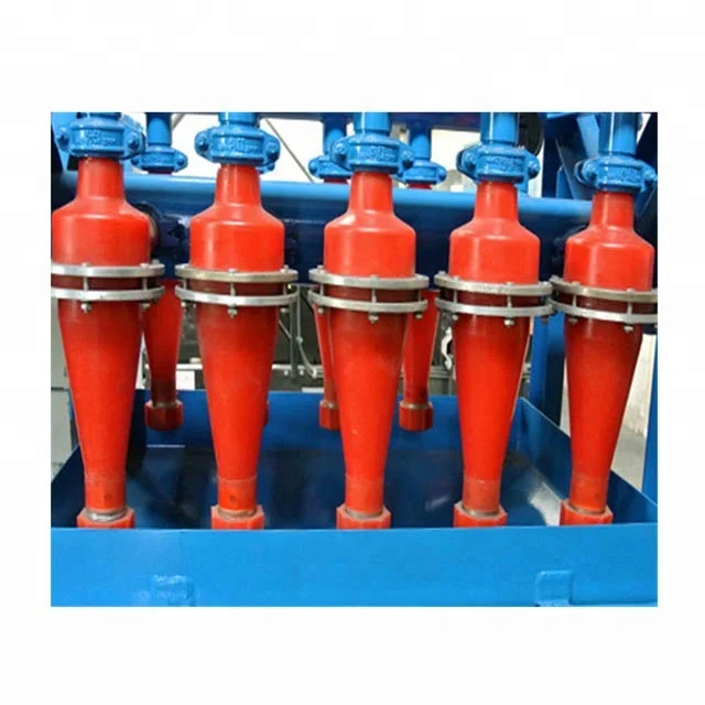 Vertical hydrocyclone sand filter for circulating water