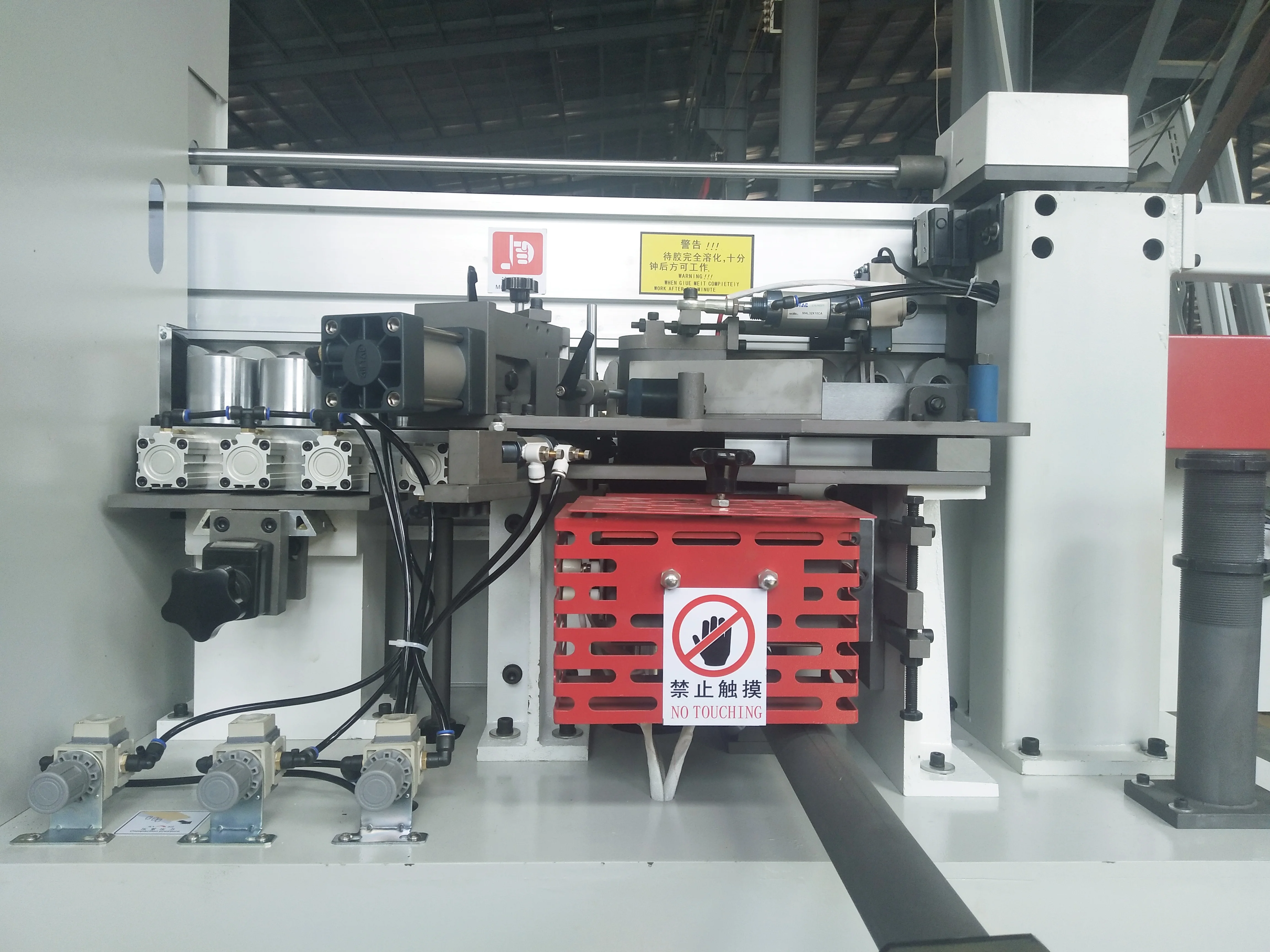 China hot edgebander factory automatic edge trimming edge machine banding woodworking machinery edge banding machine