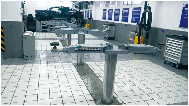 JLY5800 car lift Underground hydraulic car lift for home garage price