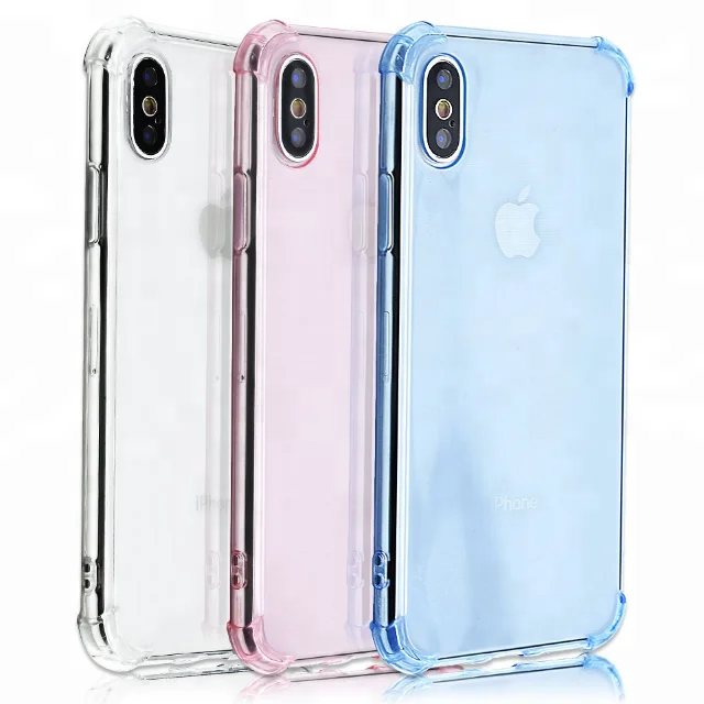 Shockproof back cover for iphone xs crystal clear case for iphone 14 13 12 11 8 x xs xrxs max tpu cover