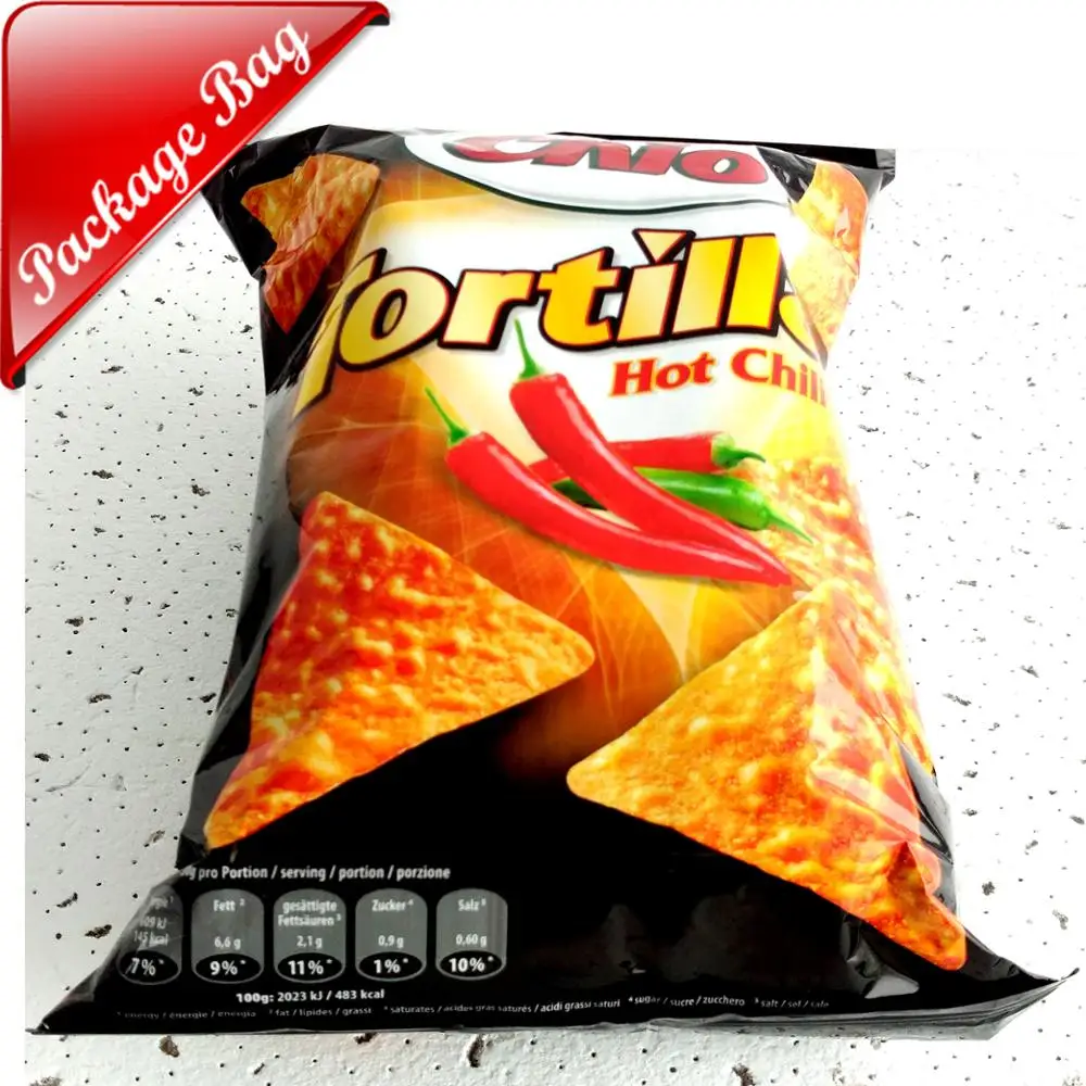 Biodegradable laminating sealing pouch sachet nylon food packaging plastic roll film for potato chips