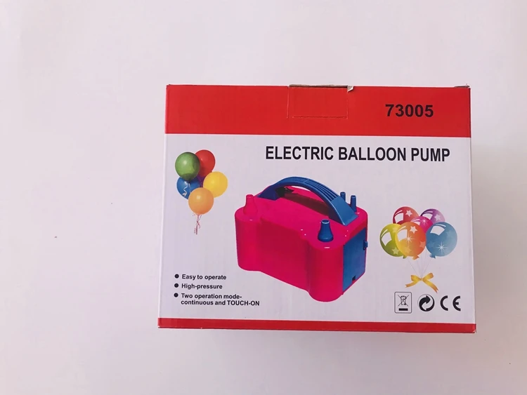 
Cheap price portable electric inflatable helium balloon air pump machine with timer 