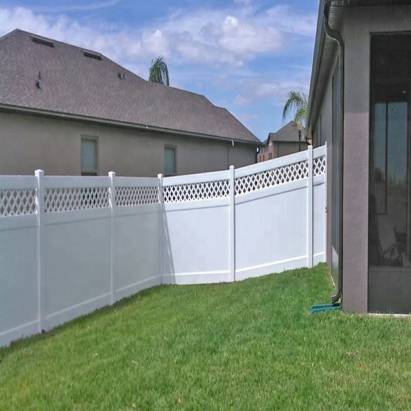 PVC/Vinyl Semi-privacy Fence