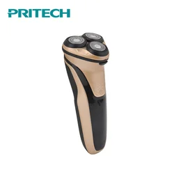 PRITECH IPX7 Full Body Washable Mens 3D Floating Heads Electric Shaver With Logo