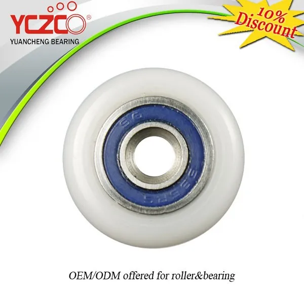 
surface mounted glass sliding door pulley roller 