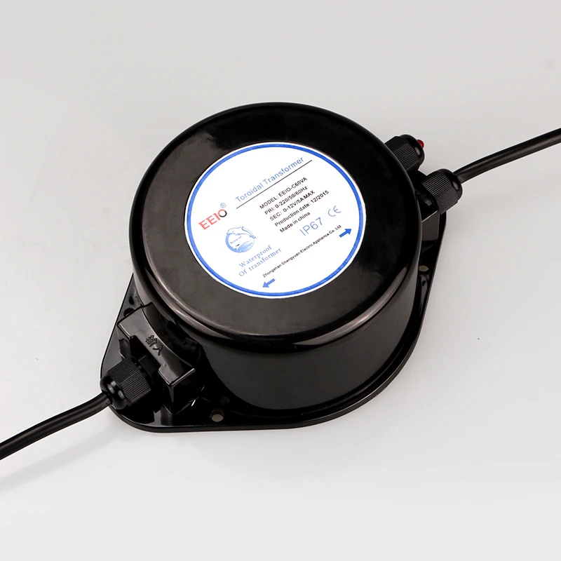  Светодиодный трансформатор 60w 12v-24v пластиковая оболочка светодиодной подсветкой водонепроницаемый