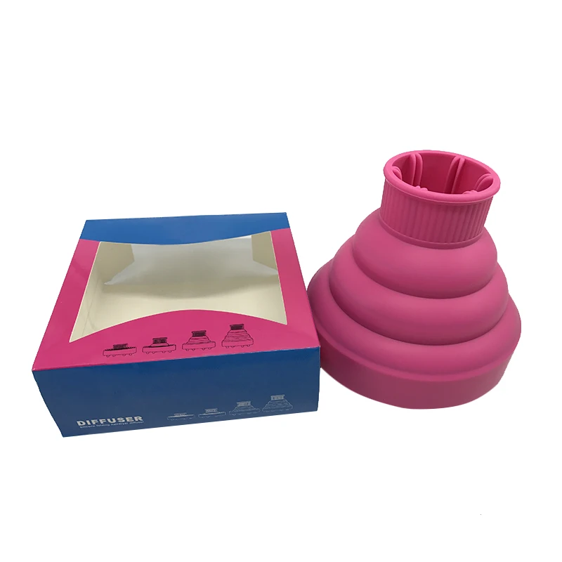Silicone blowing cover salon hair dryer diffuser and beauty salon tools product